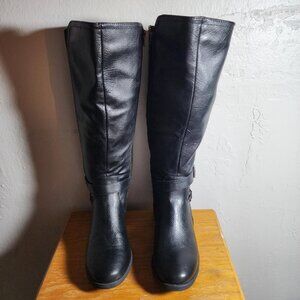 ***NEVER WORN***   Croft & Barrow® Tapir Women's Riding Boots BLACK size 6.5